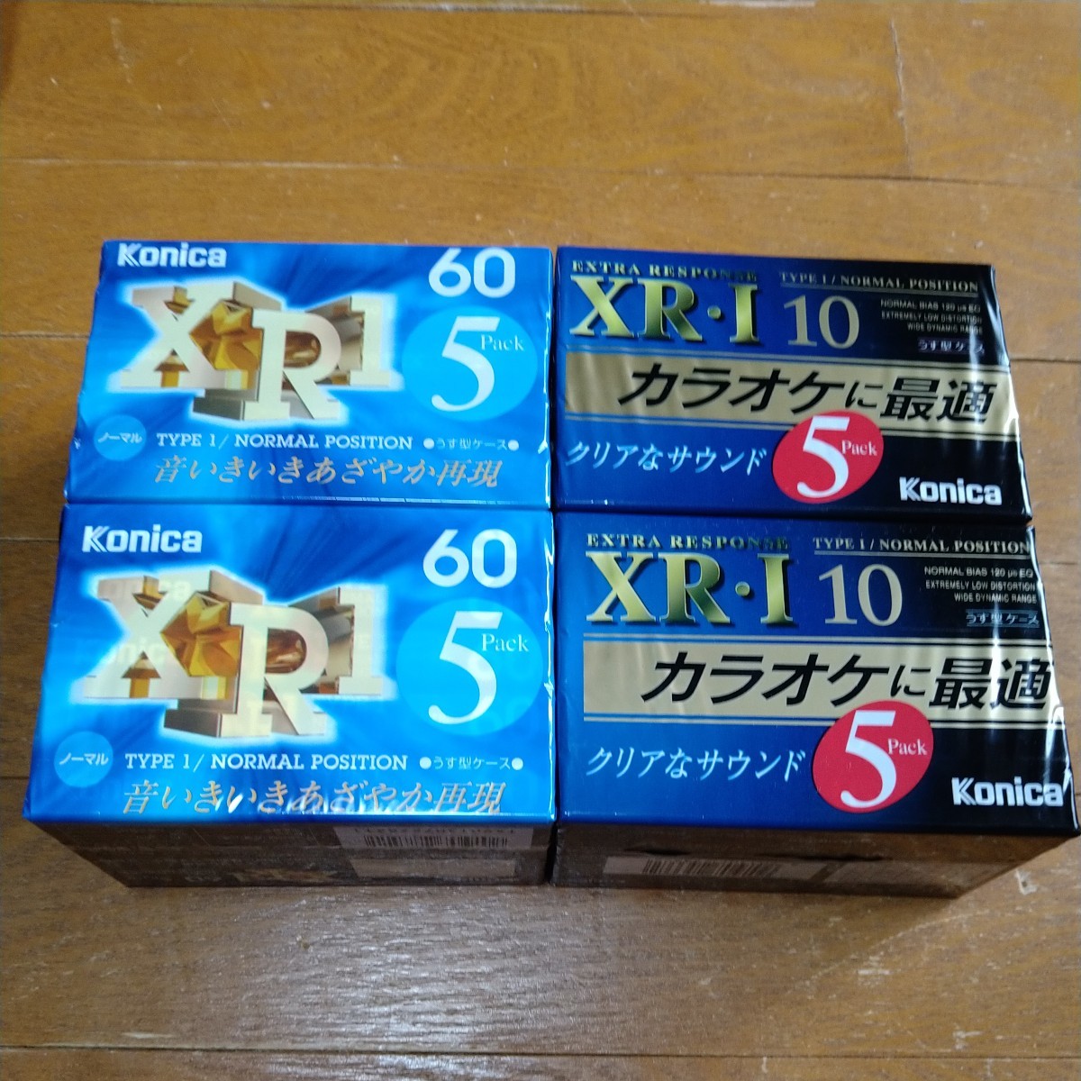 コニカ カセットテープ XR1 60分/XR1 10分 ノーマル 計20本 未使用の画像1