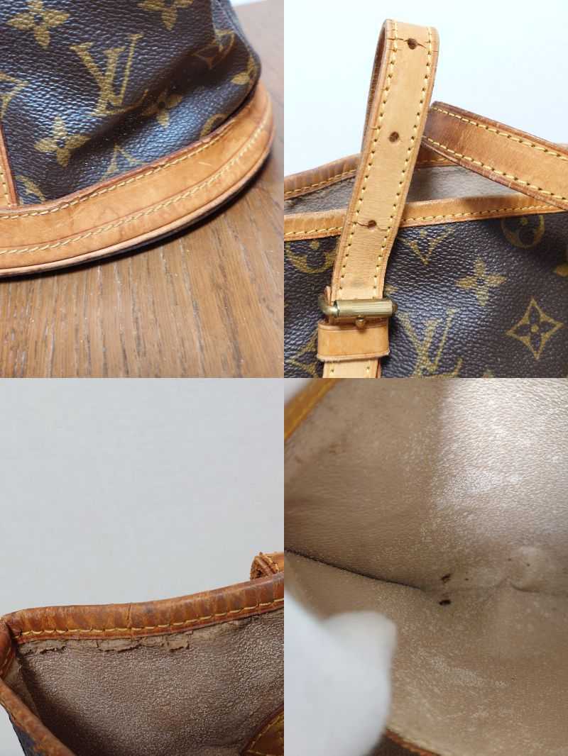 ルイヴィトン LOUIS VUITTON モノグラム バケット バケツ型 トートバッグ ショルダーバッグ_画像4