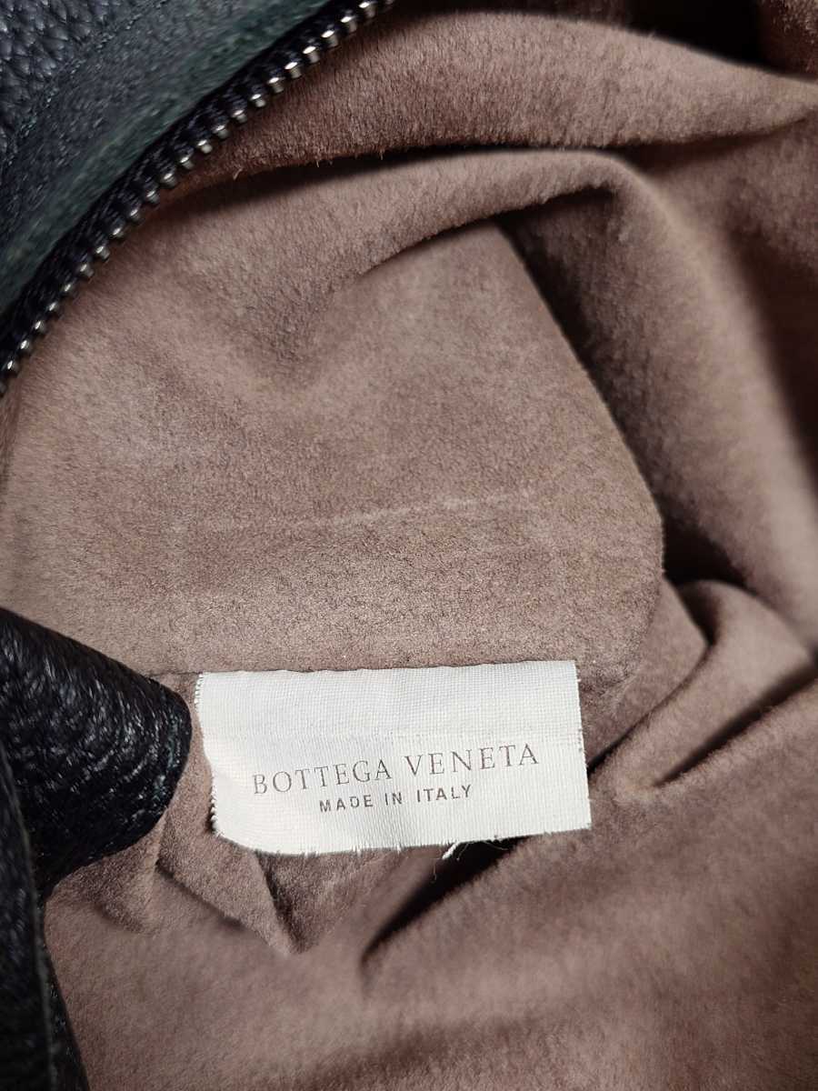 ボッテガヴェネタ BOTTEGA VENETA チェルボ レザー ワンショルダーバッグ ブラック_画像5