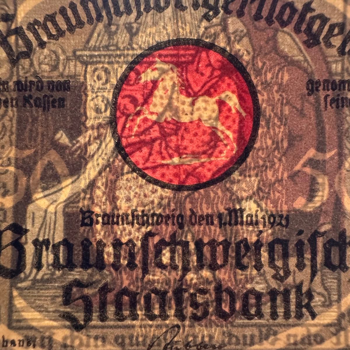 ドイツ 旧紙幣(失効券) ノートゲルト 古銭 古紙幣