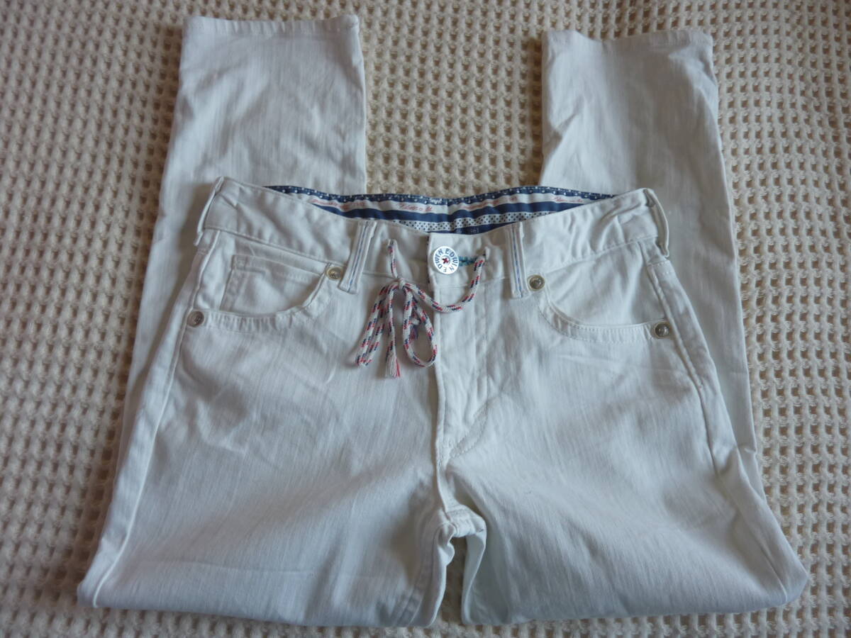 EDWIN  белый  джинсы   *  L/MX407E/ Denim   брюки  / белый 