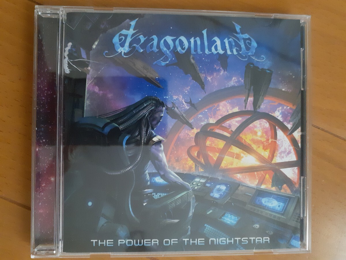 DRAGONLAND the power of the nightstar 国内盤帯付き。amarantheギター在籍バンド。mixed by jacob hansenの画像1