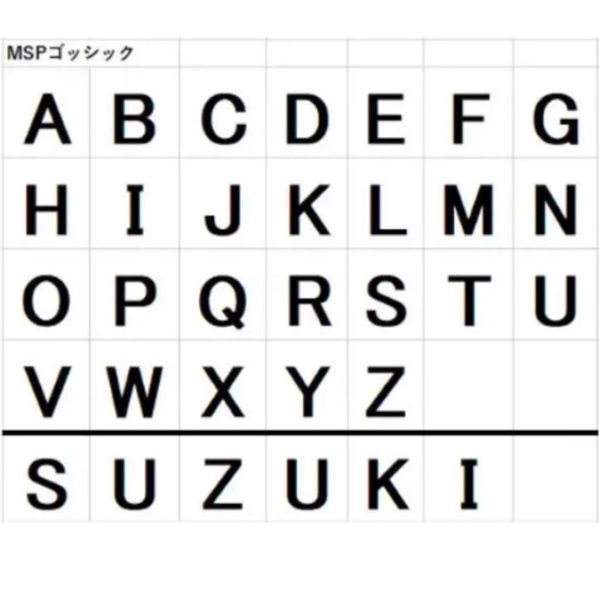 オスポール　真鍮　ポスト　表札　切文字　プレート　オーダー　サンワカンパニー