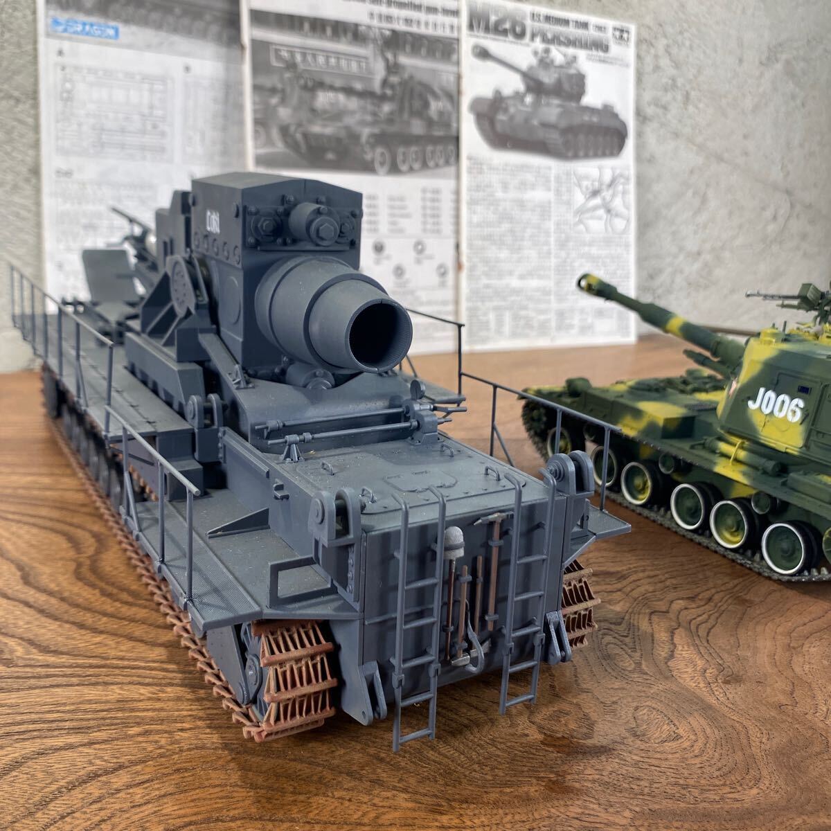 [m/66] Dragon No.6179 tiger mpeta-No.00305 Tamiya No.254 1/35 tank plastic model final product collection 