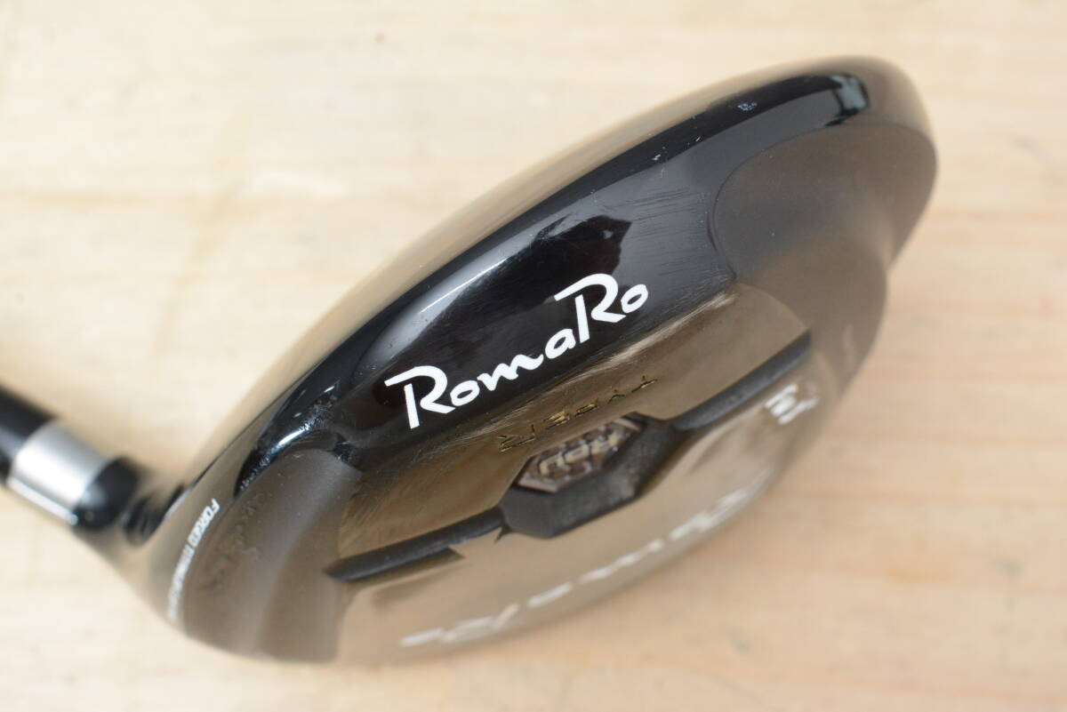 【程度良好 人気モデル】ロマロ RomaRo RAY TYPE-R 2013年 フェアウェイウッド 3W 15° TOUR AD M-65 フレックスX レイ スプーン 3FW FW3_画像4