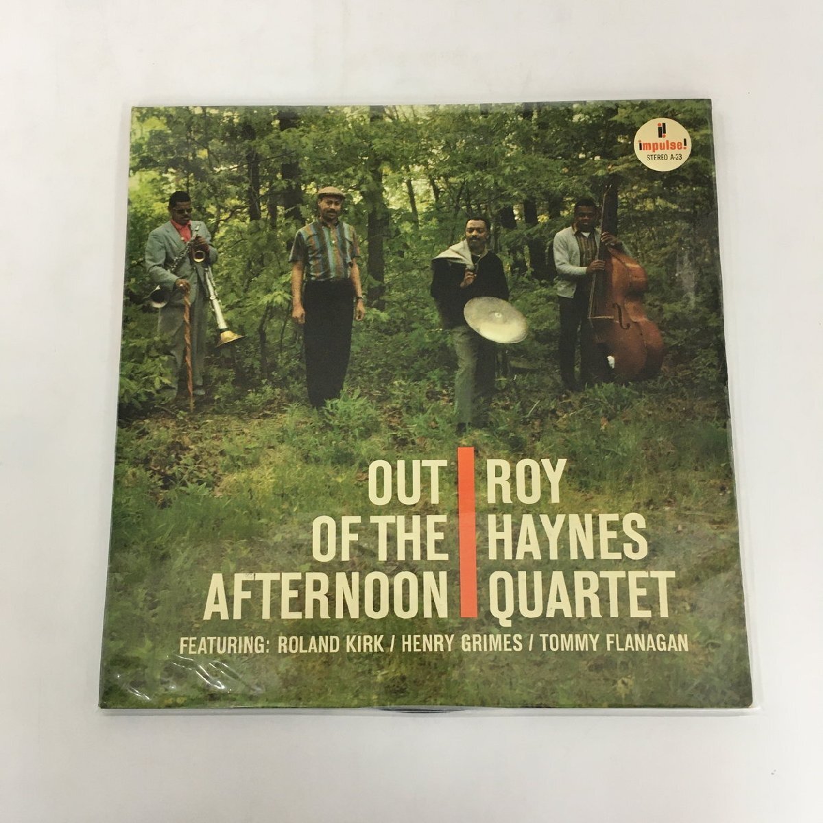 LPレコード ROY HAYNES Quartet / Out Of The Afternoon Impulse A-23 2405LO147_画像1