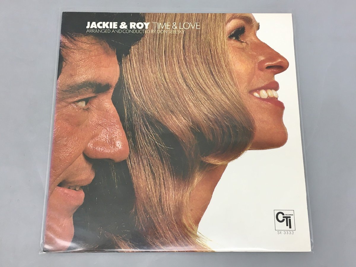 LPレコード Jackie & Roy Time & Love SR3333 2404LO455_画像1