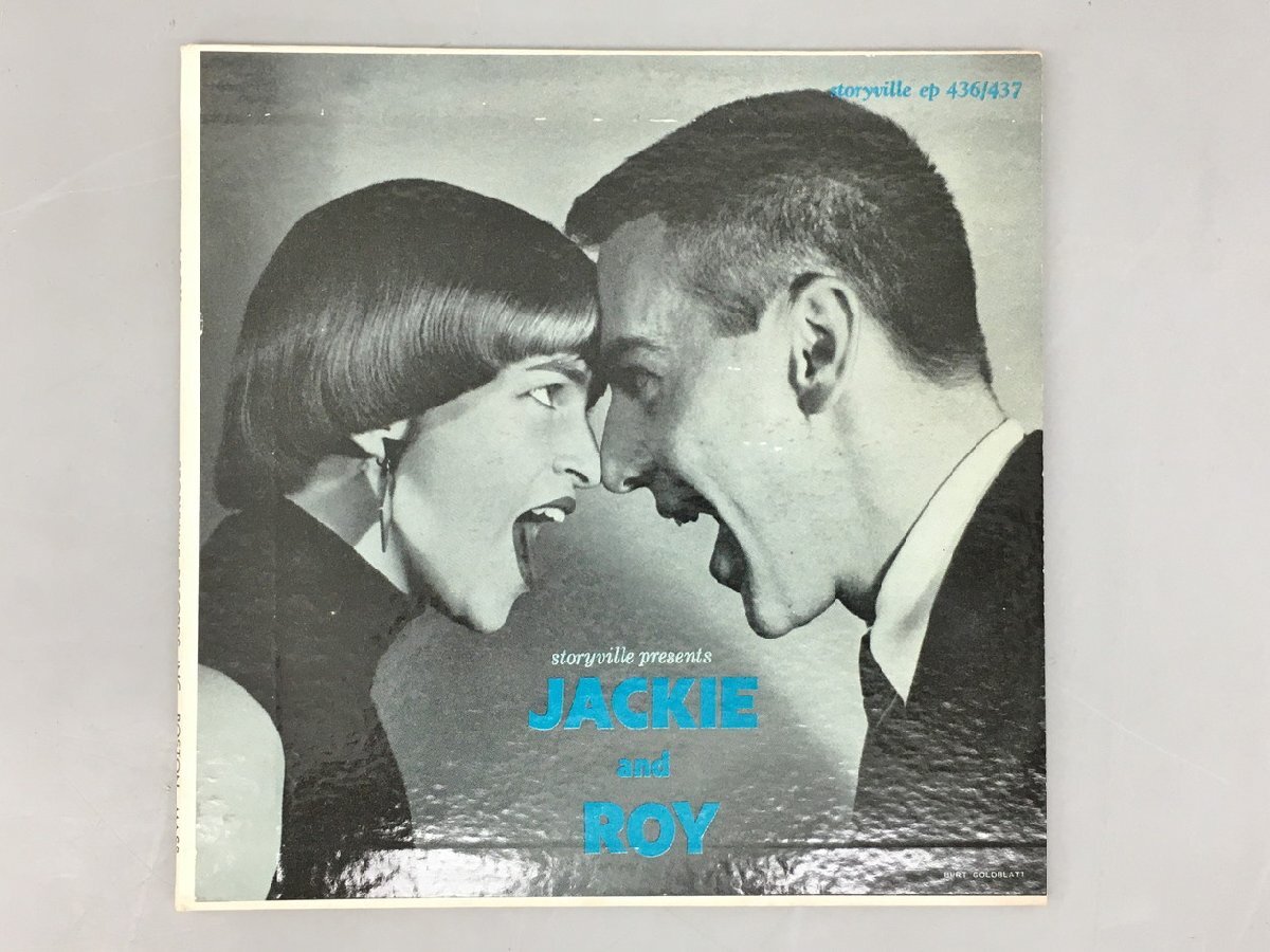 EPレコード Storyville Presents Jackie And Roy EP 436/437 2404LO439の画像1
