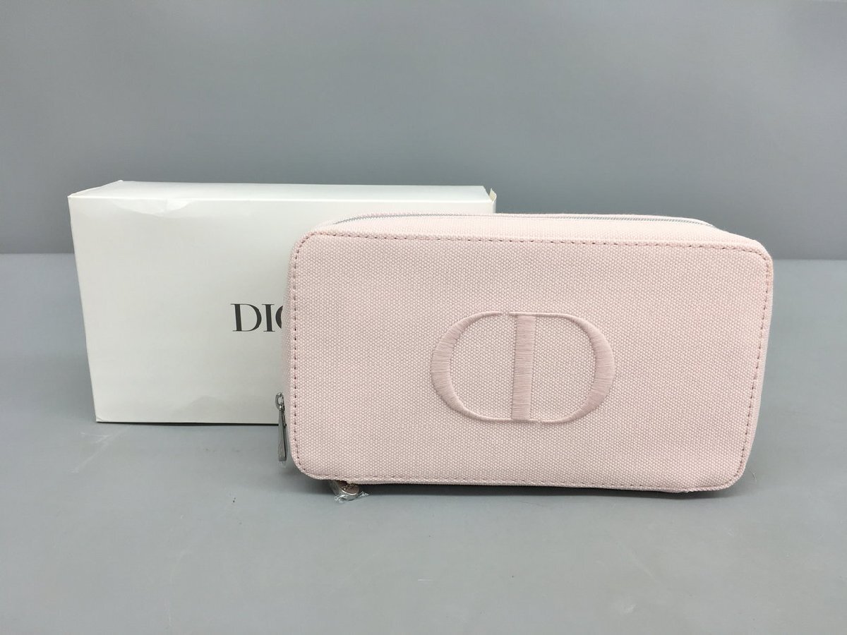 クリスチャンディオール Christian Dior ノベルティポーチ バニティ C400172073 箱・ポーチのみ 未使用 2405LT069_画像1