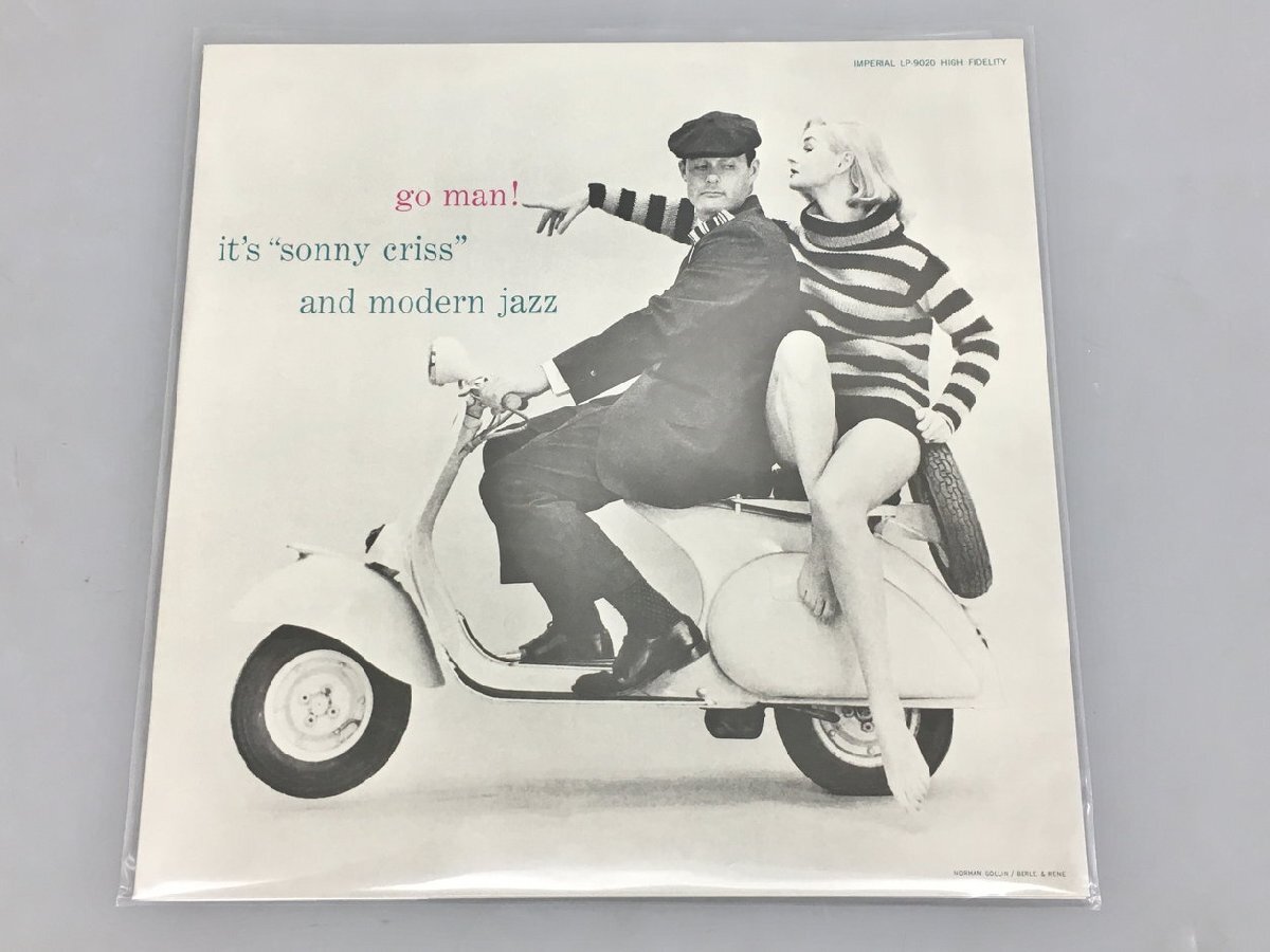 LPレコード Sonny Criss / Go Man LP 9020 2405LO063_画像1