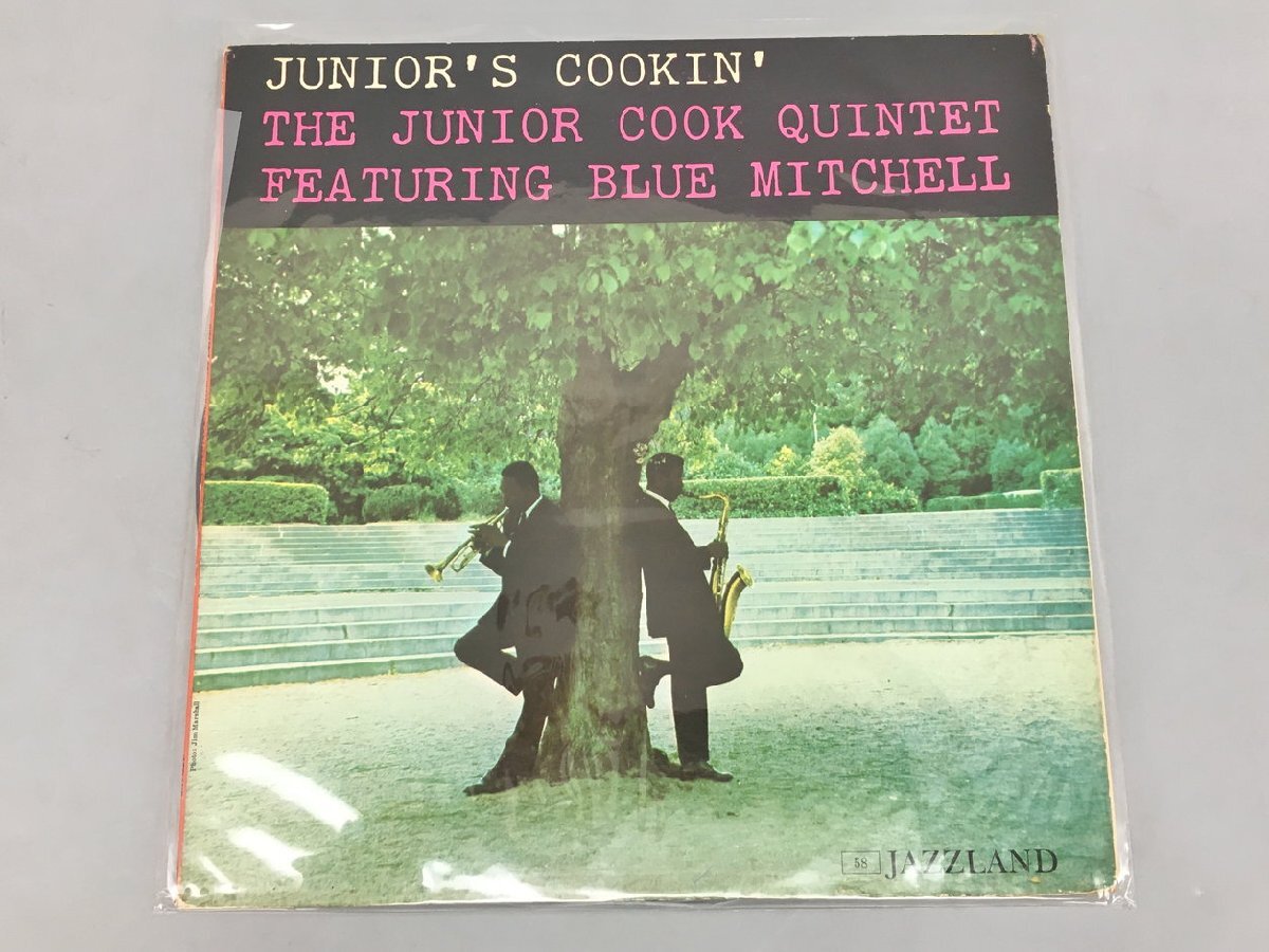 LP record JUNIOR COOK Quintet / Junior\'s Cookin\' JLP 58 2405LO071