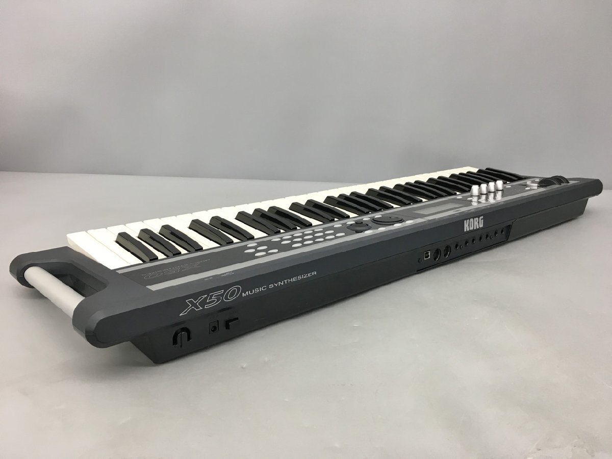 コルグ KORG シンセサイザー X50 Music Synthesizer 61鍵 最大同時発音数62音 ケース・シールド・ACアダプター付 2405LR030_画像6