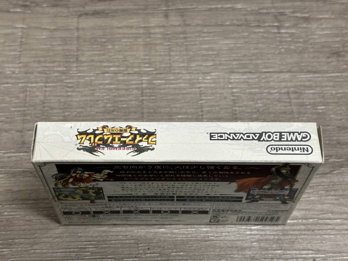 ☆ GBA ☆ ファイアーエムブレム 聖魔の光石 箱 説明書 付属 ゲームボーイアドバンス ソフト 任天堂 の画像9