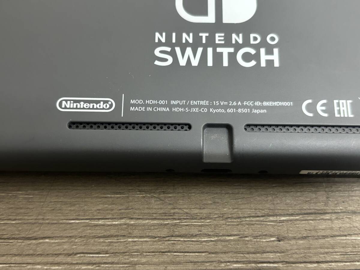 ☆ SW ☆　ニンテンドースイッチライト ブラック 動作品 本体 アダプター ポーチ Nintendo Switch 任天堂 8841_画像6