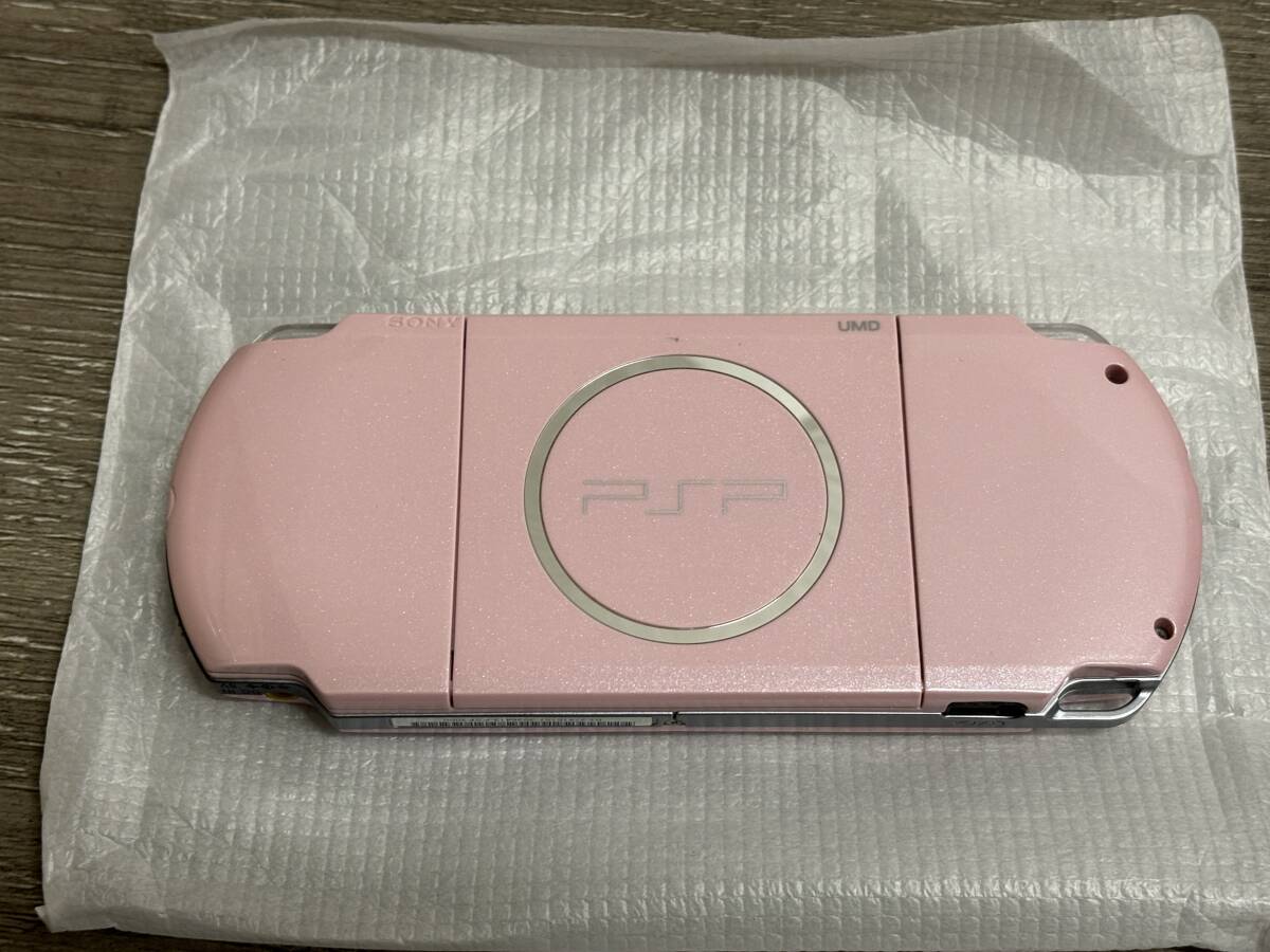 * PSP * PlayStation портативный PSP-3000bro Sam розовый рабочий товар корпус адаптор коробка с прилагаемой инструкцией Playstation Portable 6413