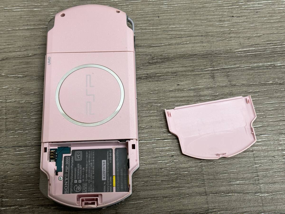 * PSP * PlayStation портативный PSP-3000bro Sam розовый рабочий товар корпус только Playstation Portable SONY аккумулятор отсутствует 9769