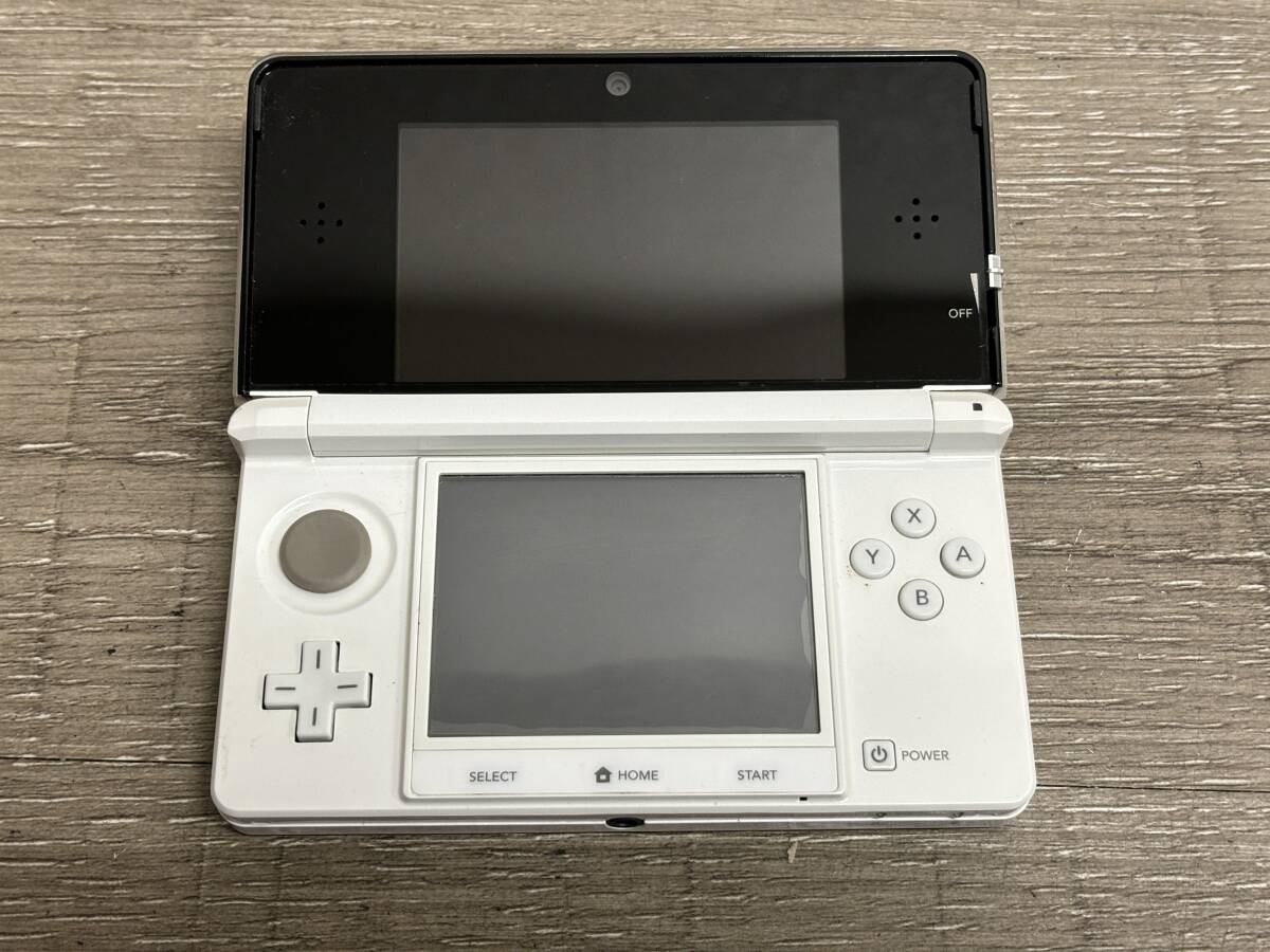 ☆ 3DS ☆ ニンテンドー3DS アイスホワイト 動作品 本体 のみ Nintendo 3DS DS ニンテンドー 任天堂 5611_画像6