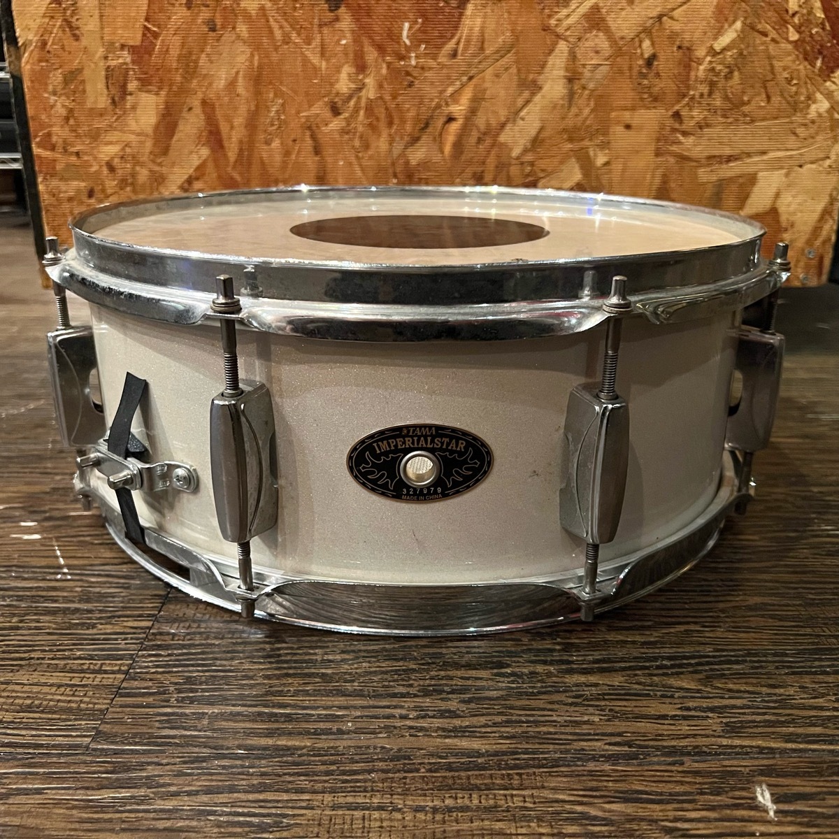 Tama Imperialstar スネアドラム 14×5.5インチ ホワイト ポプラシェル -h544_画像1