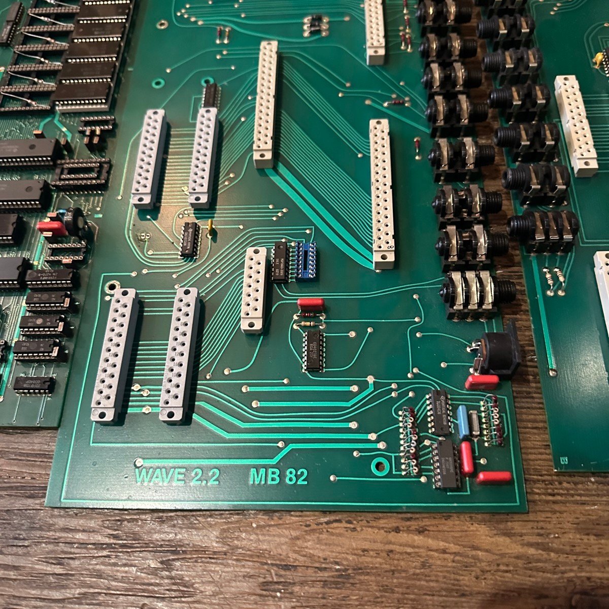 PPG Wave основа доска комплект работоспособность не проверялась снятие деталей синтезатор Junk -e956