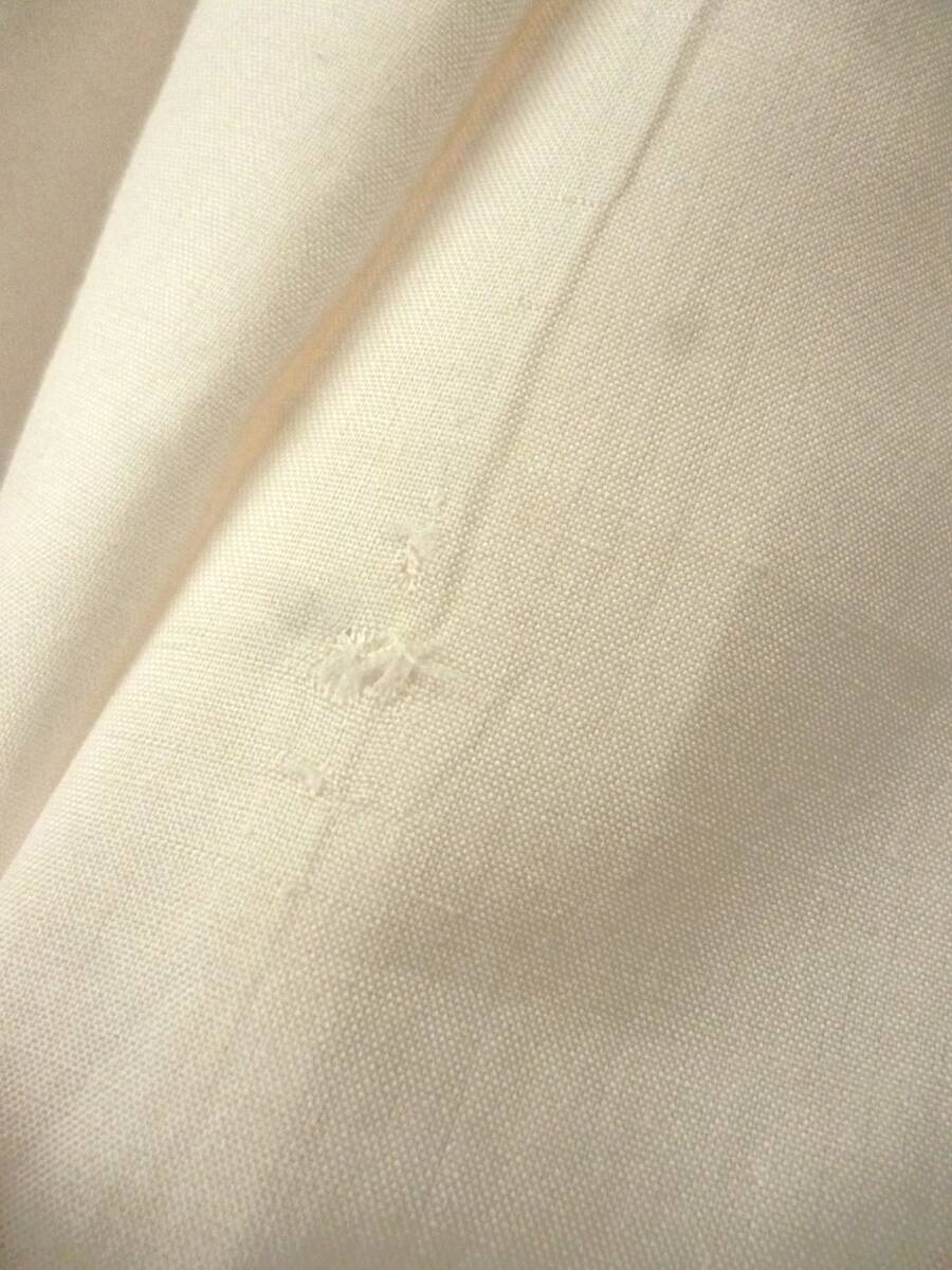 鎌倉まるか堂　着物リメイク　自然白なペチパンツ　●絹　●まるっこいシルエット　●裾ふわインナーパンツ　●難あり_裾の内側に解き痕があります