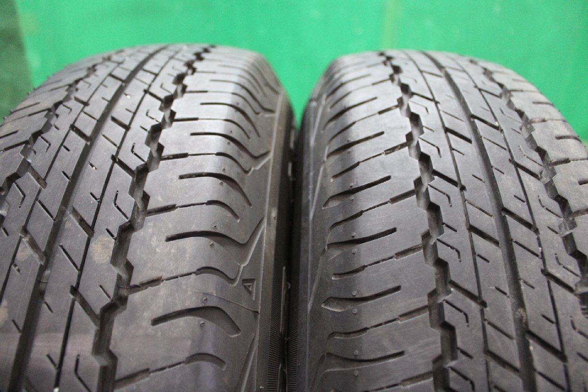 弐 スズキ 3BA-JB74W ジムニーシエラ 純正 アルミホイール 15X5.5J 195/80R15 2022年 GRANDTREK AT20 ダンロップ 4本セット 35465 4X682_画像7