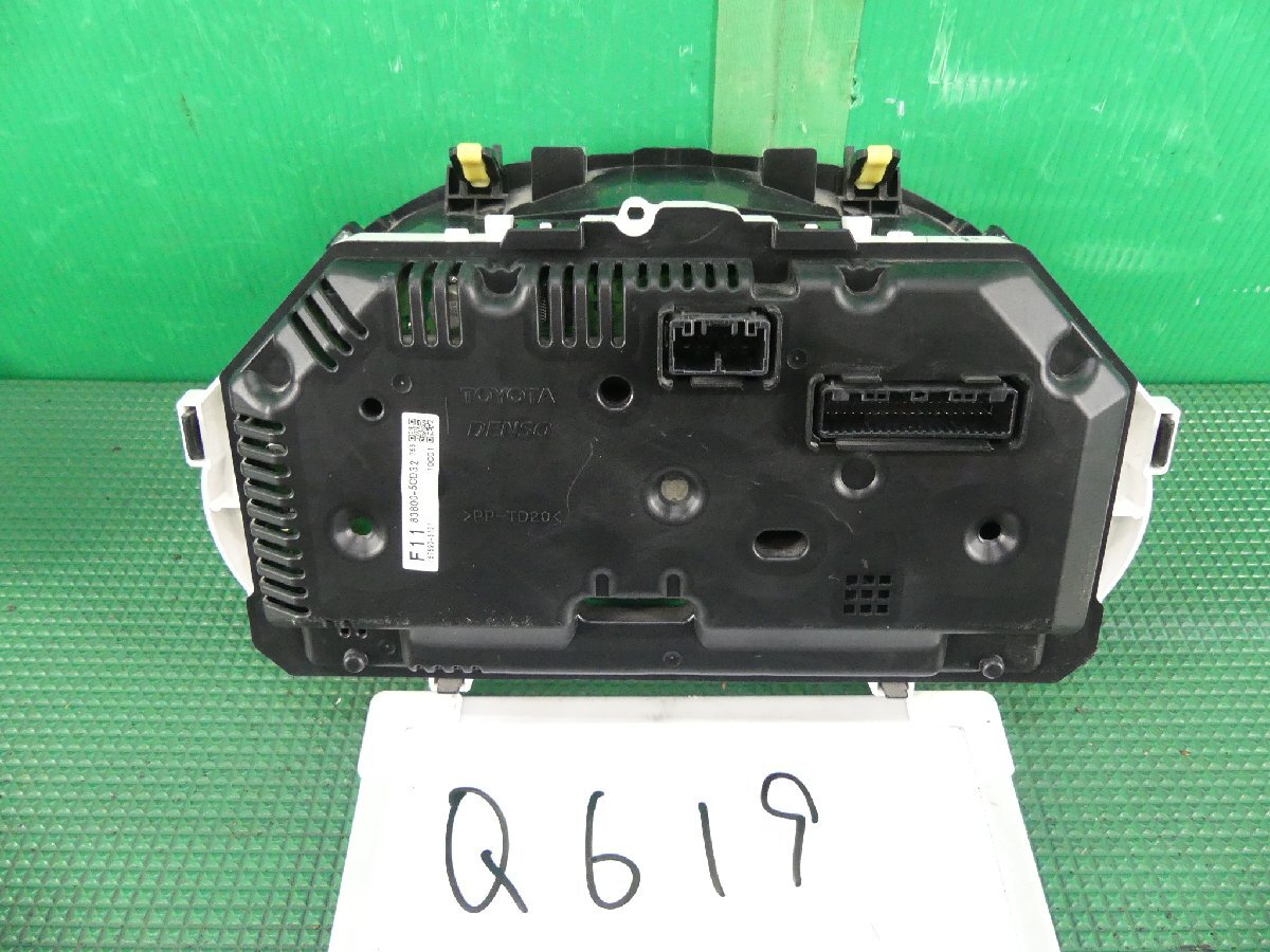 五 保証あり プロボックス NSP160V トヨタ 純正 メーター 1NR-FE CVT 2WD サクシード 35139 Q619_画像5