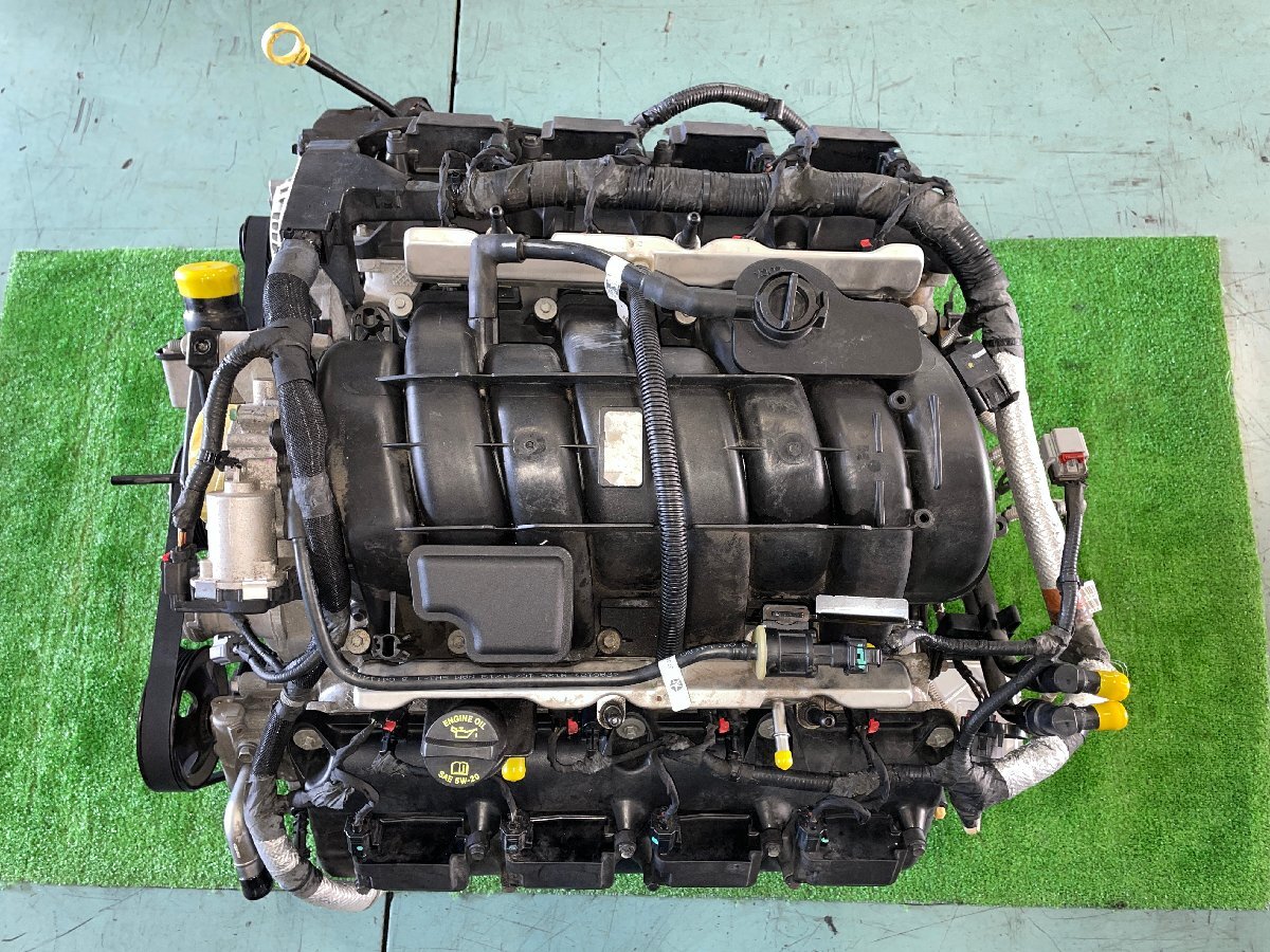 弐 ジープ グランドチェロキー ABA-WK57A エンジン 7 Ｖ8 5.7L EG サミット ハーネス ECU 動画あり 保障付き Guaranteed Sales 35396 2D34_画像1