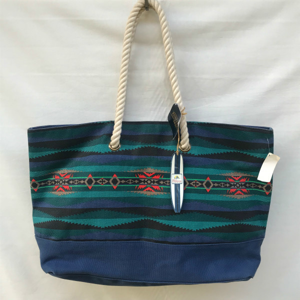 Surf Pendleton ペンドルトン PRINTED CANVAS TOTE LAHAINA WAVE キャンバス トート バッグ_画像2