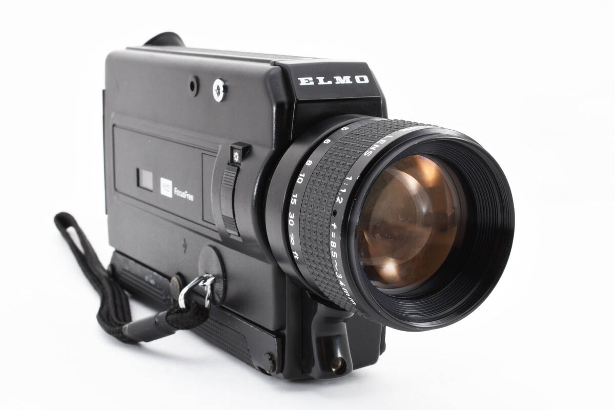 【完動品】ELMO エルモ 412-XL MACRO Super 8 8mm フィルムカメラ N523219 #2125187_画像2