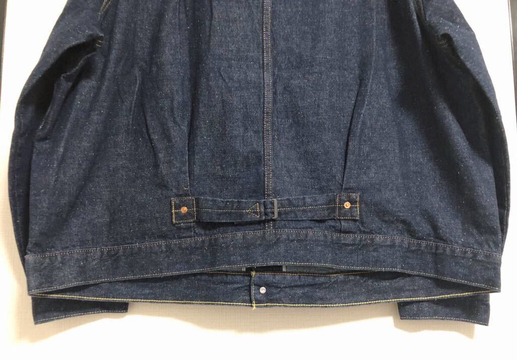 希少☆ LEVI'S S506XX T-buck リーバイス デニム ジャケット XXL Tバック 大戦 1st 2nd ヴィンテージ 40s 50s 60s 501 505 507 557 パンツ_画像5