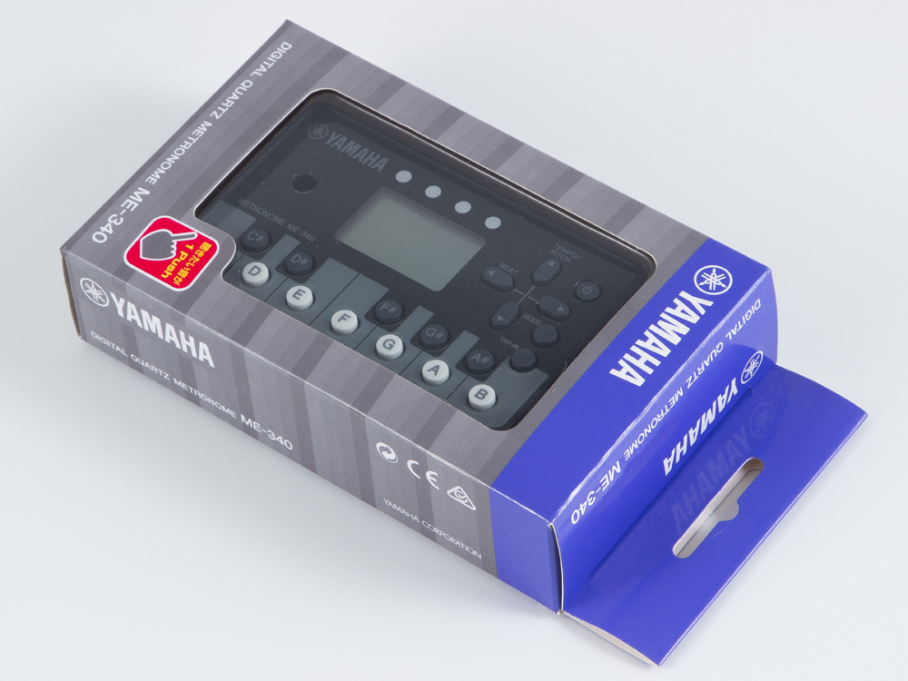  Yamaha YAMAHA digital metronome piano black ME-340 | ask want sound .1PusH! Yamaha electron metronome 