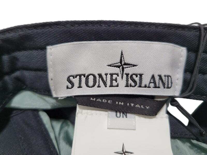新品 本物 ストーンアイランド フロントに立体的なSTONE ISLANDのグラフィックロゴ ハット 帽子 ベースボールキャップ CAPPELLO