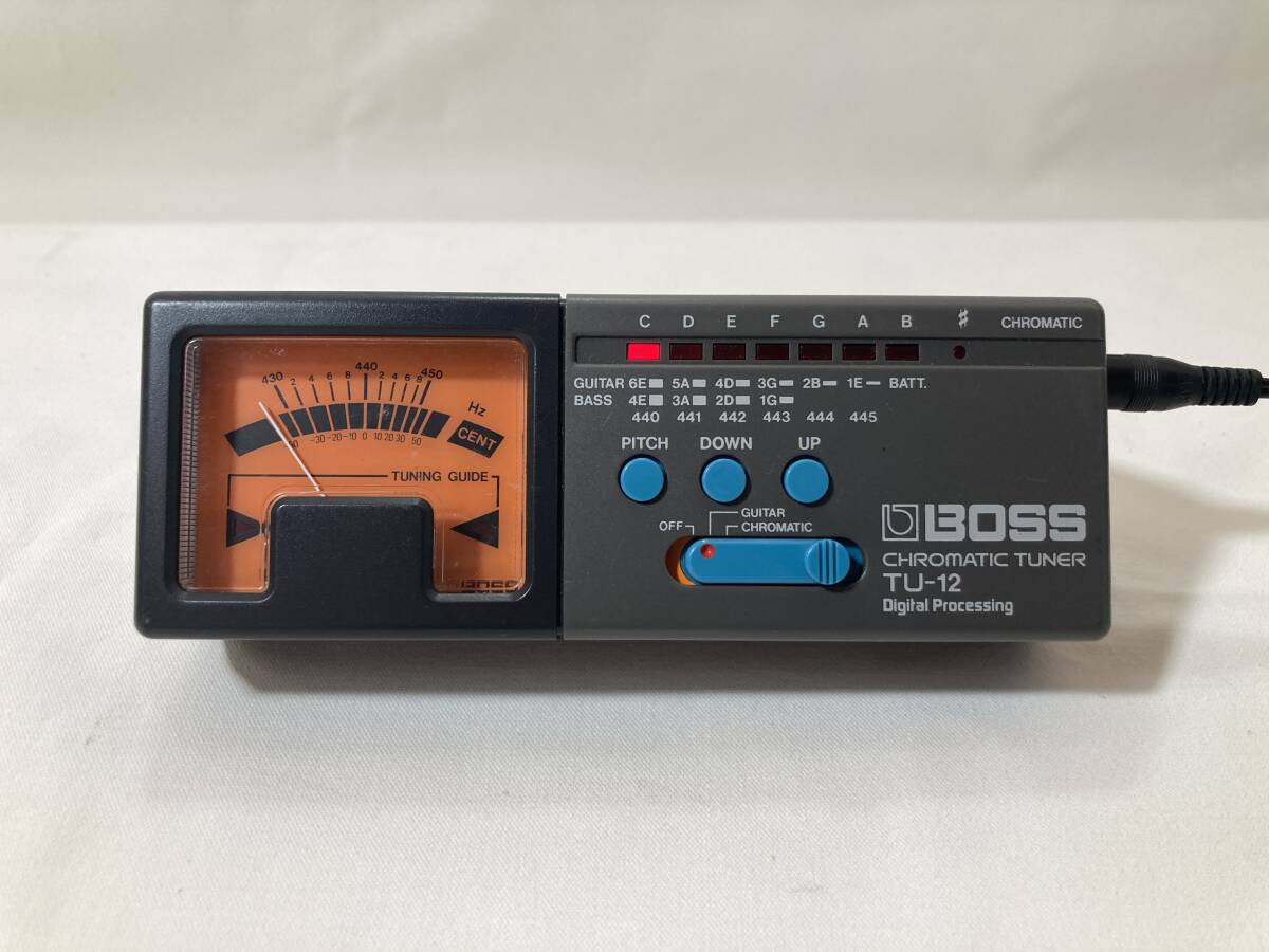 ● BOSS TU-12 Chromatic Tuner ボス チューナー_画像1