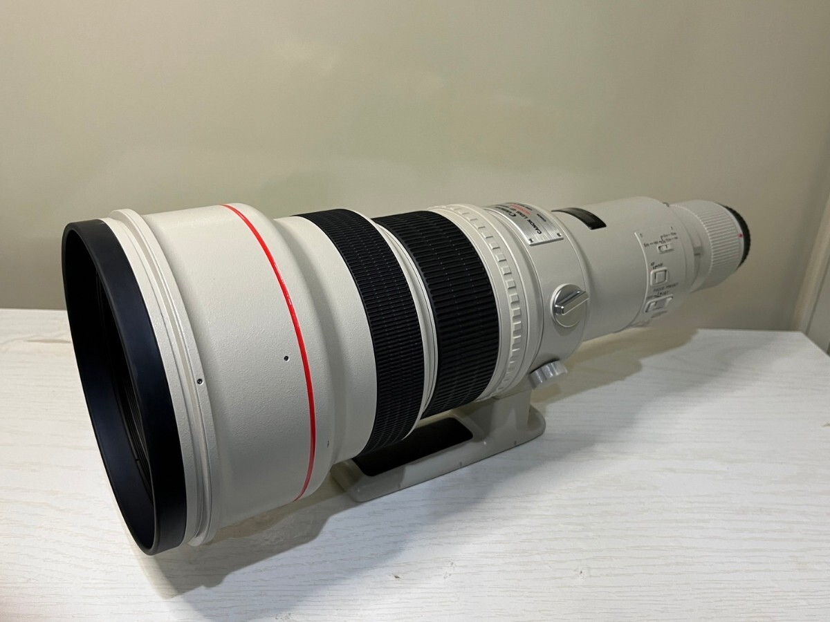 Canon LENS EF 600mm f/4 L ULTRASONIC USM キャノン 一眼レフカメラ用 レンズ フード/ハードケース付き_画像2