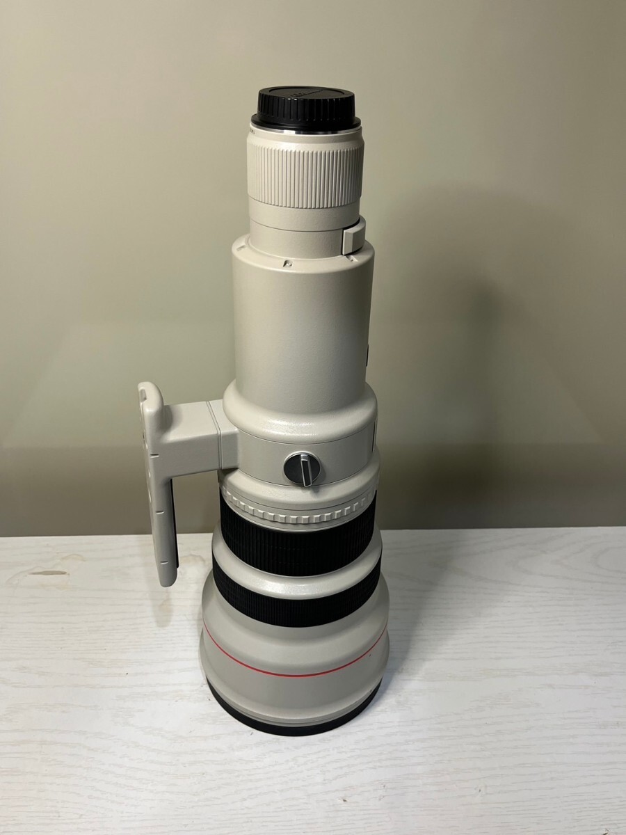 Canon LENS EF 600mm f/4 L ULTRASONIC USM キャノン 一眼レフカメラ用 レンズ フード/ハードケース付き_画像4