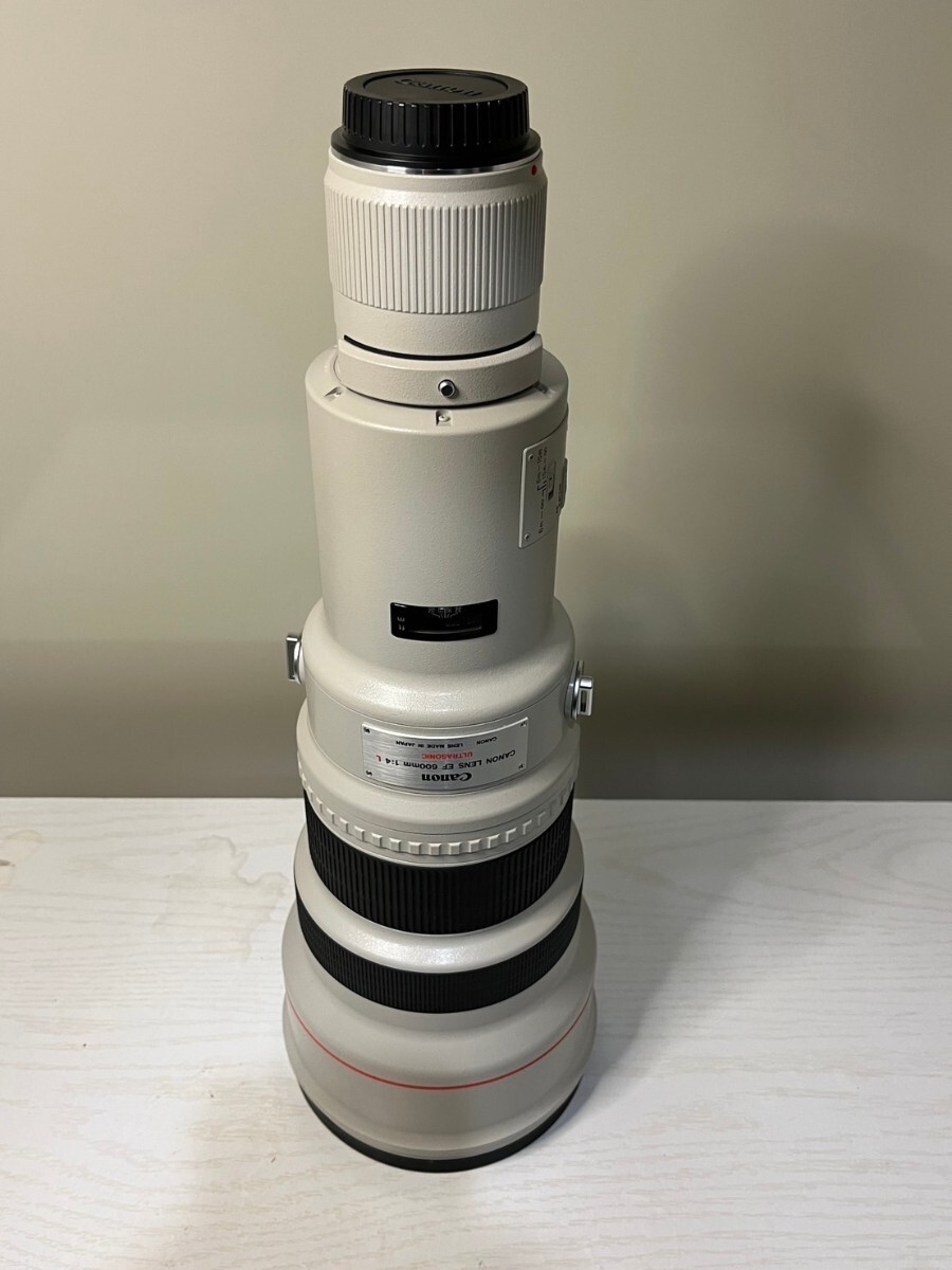 Canon LENS EF 600mm f/4 L ULTRASONIC USM キャノン 一眼レフカメラ用 レンズ フード/ハードケース付き_画像3