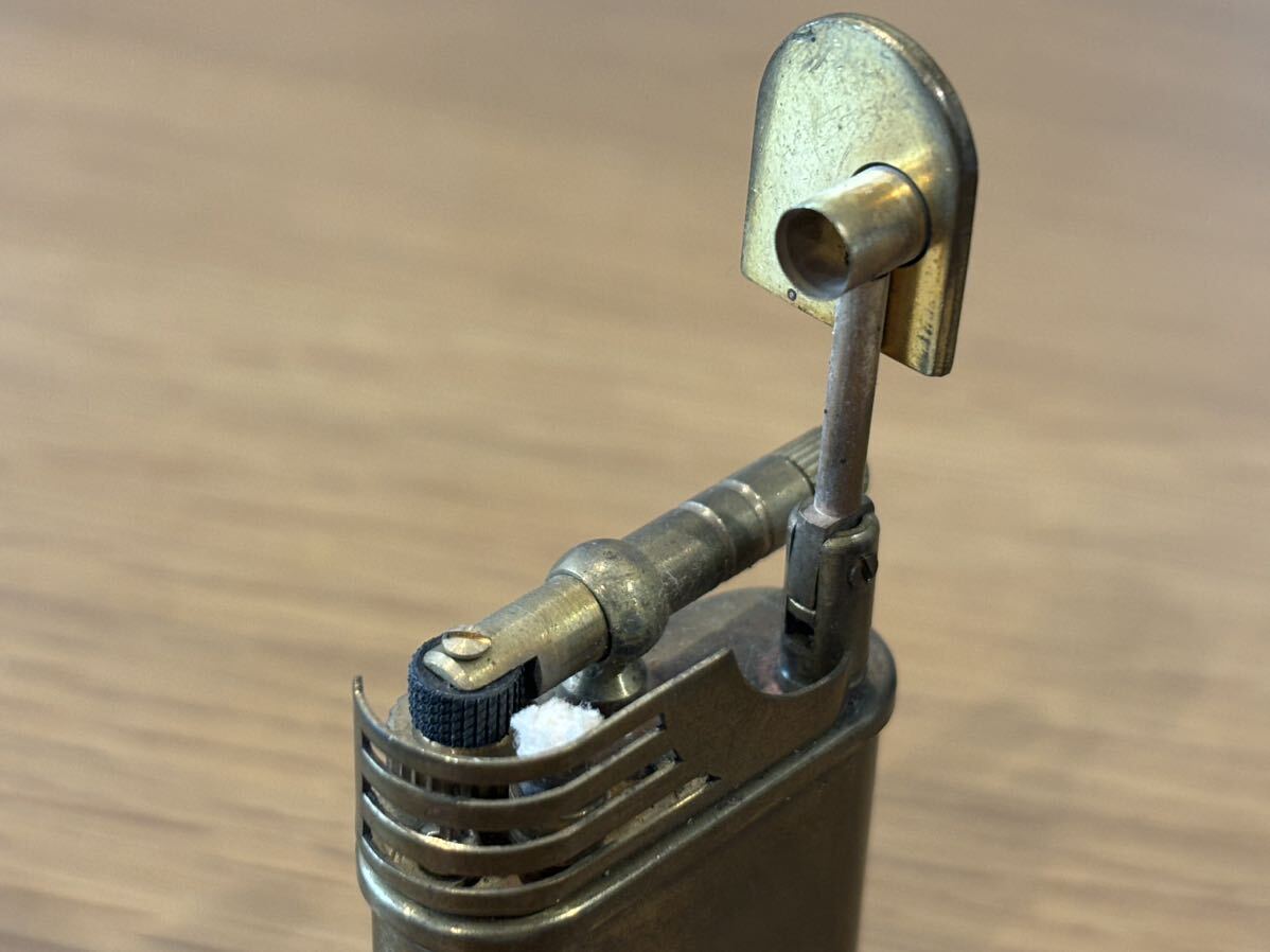 Casanovaka Sano ba oil lighter ANTIQUE LIFESTYLE antique / Vintage / rare spark has confirmed pipe for smoking . brass?