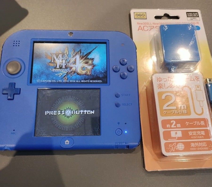 ニンテンドー2DS　ブルー