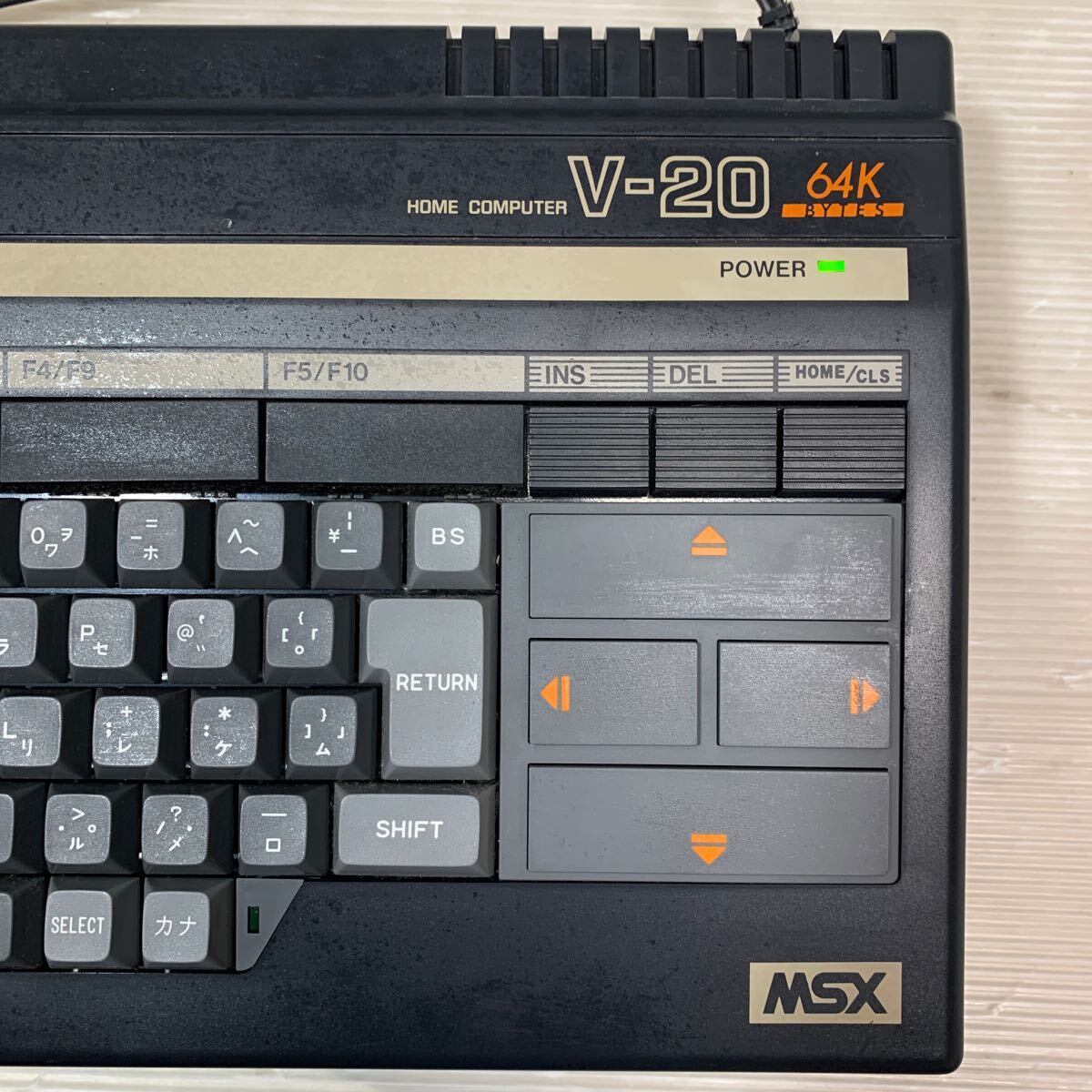 MSX Canon V-20 64K operation not yet verification therefore junk 