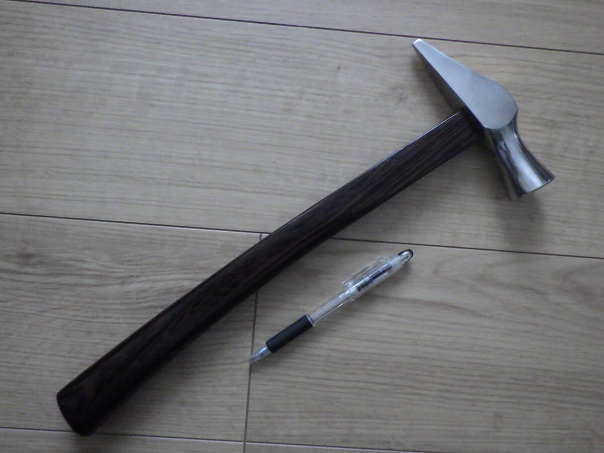  unused long-term keeping goods forged stainless steel boat hand sledgehammer .[ maru regular ] head weight measurement 425g( approximately 112.).. ..... iron sword tree pattern attaching inspection ... only hand plane plane saw 