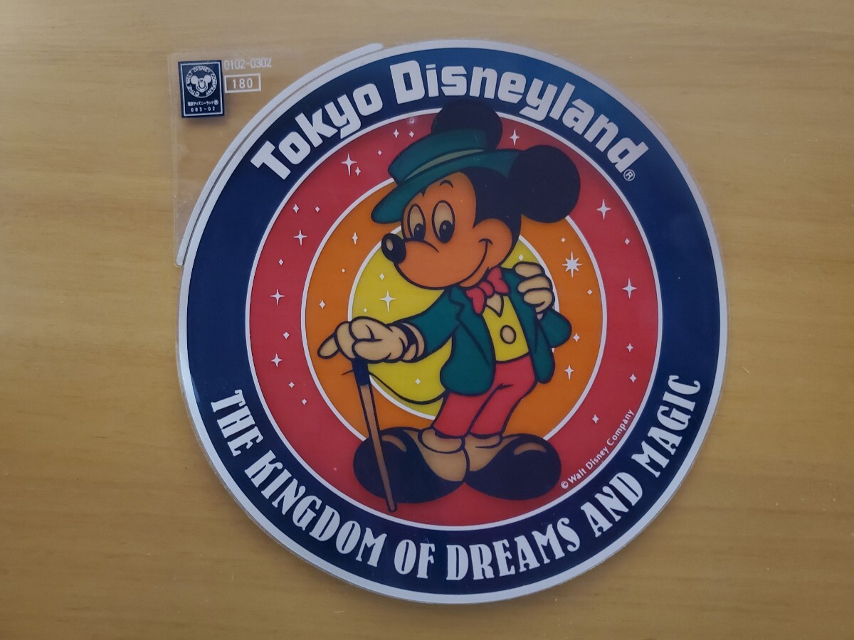 東京ディズニーランド Tokyo Disneyland ミッキーマウス ステッカー シール_画像1