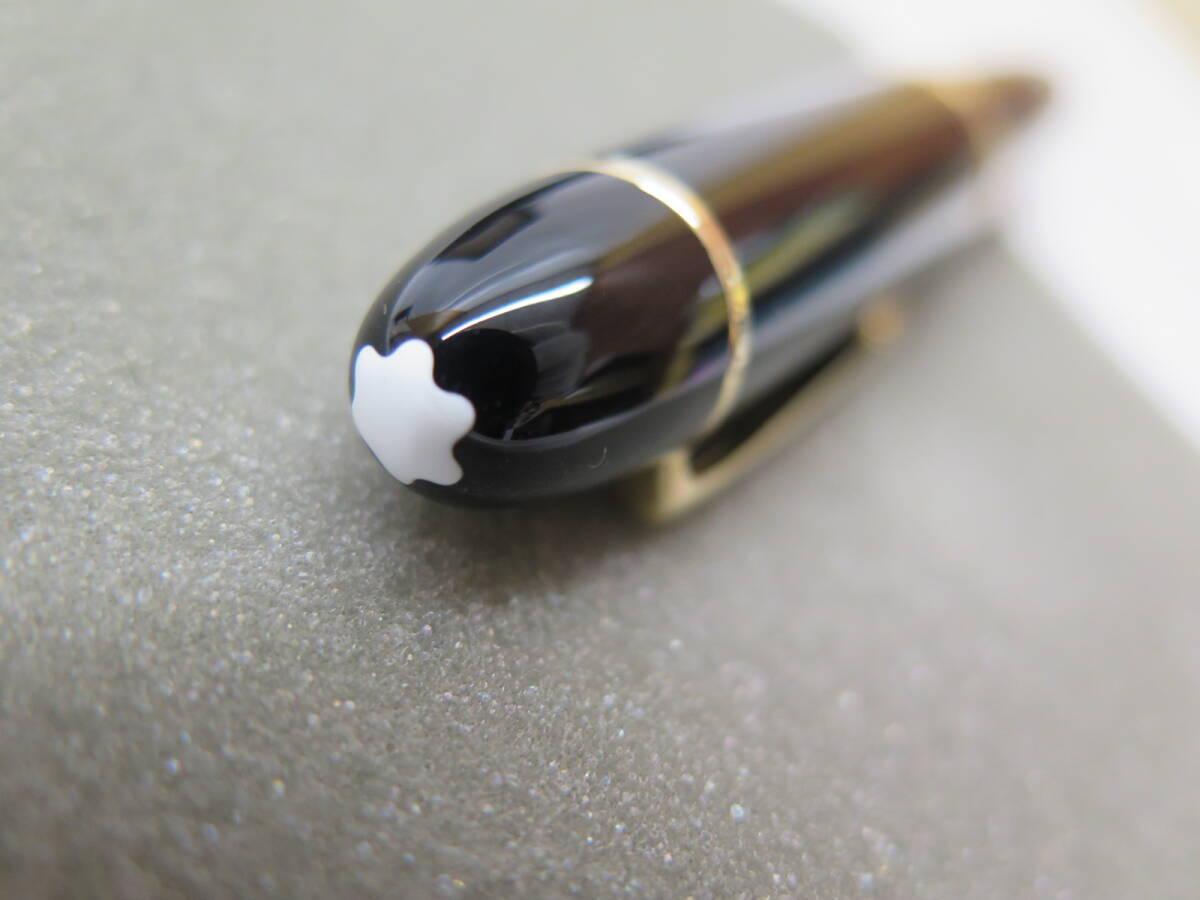 MONTBLANC モンブラン 万年筆 マイスターシュテュック #149 18K中白　ペン先：18K 750　W-GERMANY（西ドイツ）　インク・化粧ケースセット_画像8