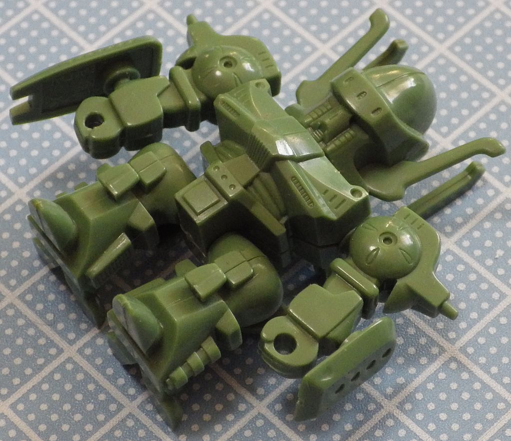 重戦機エルガイム「ＳＤ バッシュ」[BANDAI] バンダイ ガチャガチャ？ 1980年代の画像1