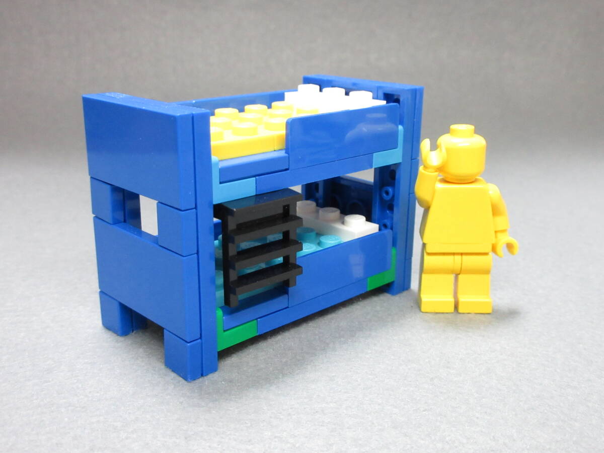 LEGO★3 正規品 ２段ベッド 家具 家財 同梱可能 レゴ シティ タウン ホテル デパート クリエイター エキスパート 家 ハウスの画像1
