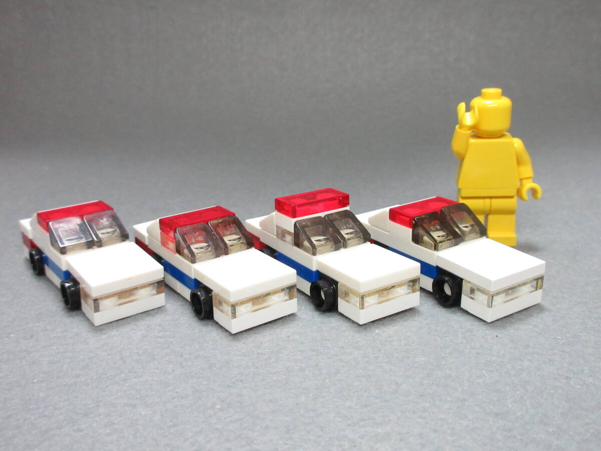LEGO★44 正規品 ミニキット パトカー 白バイ セット 同梱可能 レゴ シティ タウン 警察 ポリス 警官 警察官 警察署 機動隊 道路 街の画像1