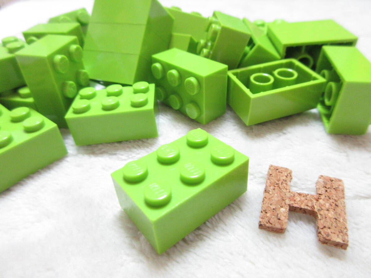 LEGO★H 正規品 26個 ライム 2×3 ブロック パーツ 同梱可能 レゴ シティ タウン ホテル デパート クリエイター エキスパート 建材 建物_画像1
