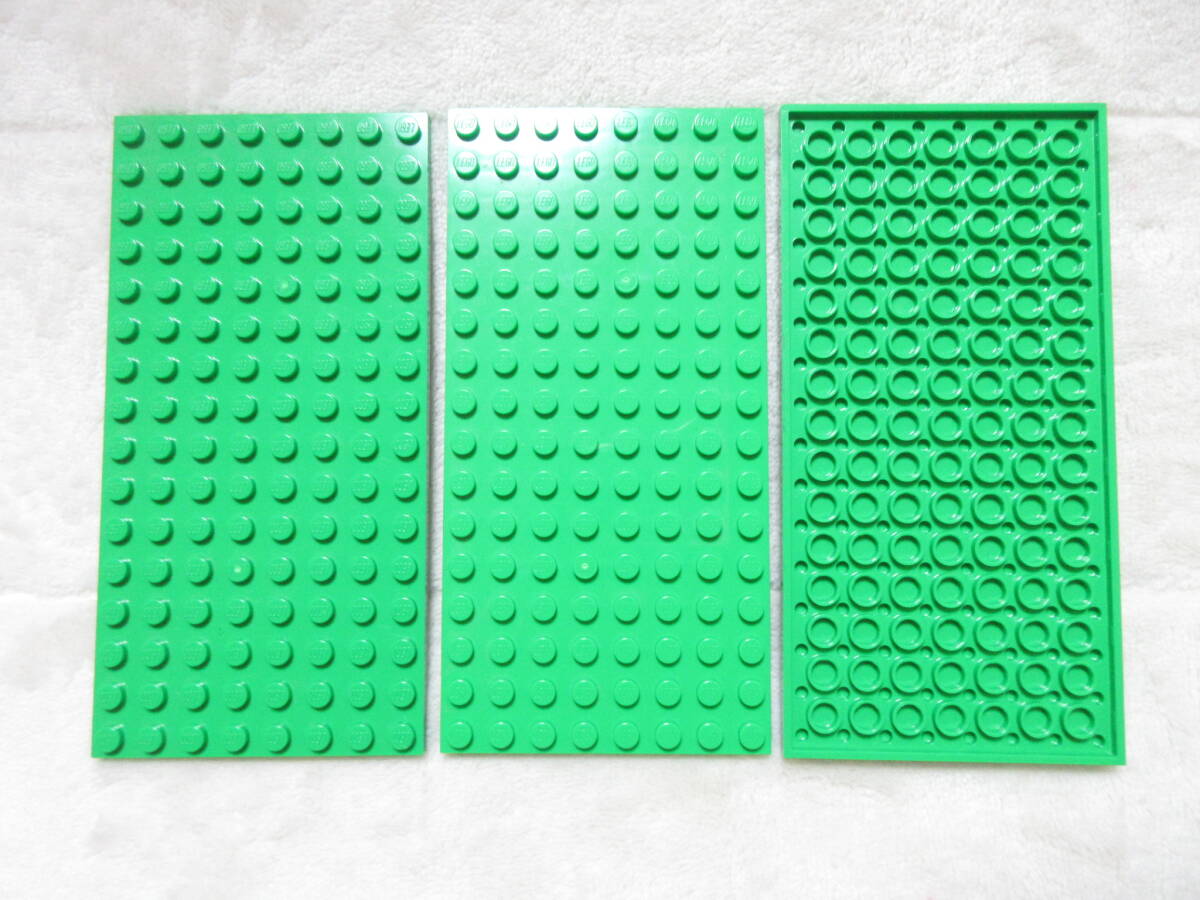 LEGO★A1 正規品 ブライトグリーン 8×16 基礎板 プレート 同梱可能 レゴ シティ タウン ベース 建材 家 建物 土台 ベース マインクラフト_画像2