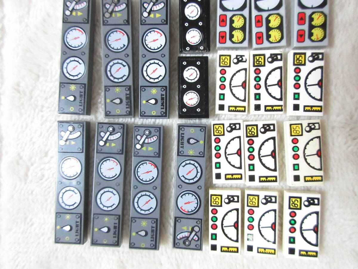 LEGO*35 regular goods meter meter print ( seal ) tile including in a package possible Lego City Town klieita- Expert vehicle car airplane bus 