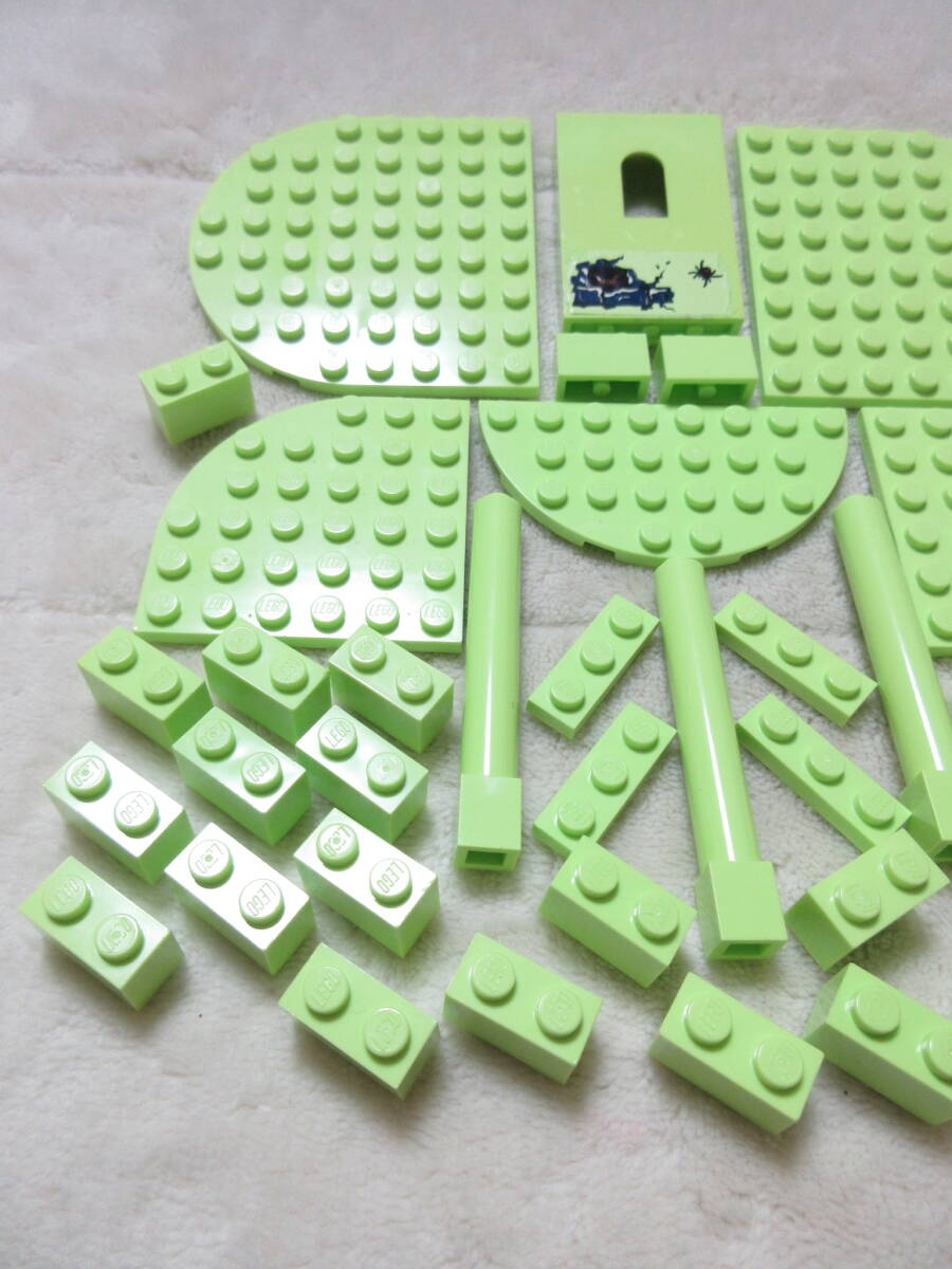 LEGO★正規品 イエローイッシュグリーン ブロック プレート パーツ 同梱可能 レゴ シティ タウン クリエイター エキスパート パステル_画像2