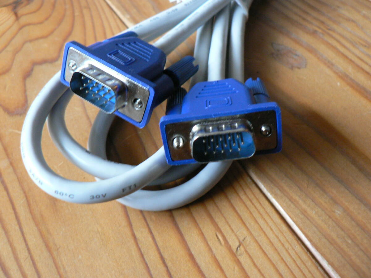 [ free shipping ] unused personal computer for cable cable length approximately 1.8m AWM E101344 FT-1 VGA cable 